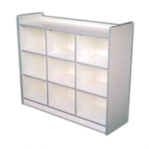 Manipulative Cubby Shelf (White)