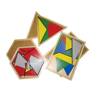 Large Hexagonol Box Of Constructive Colour Triangle